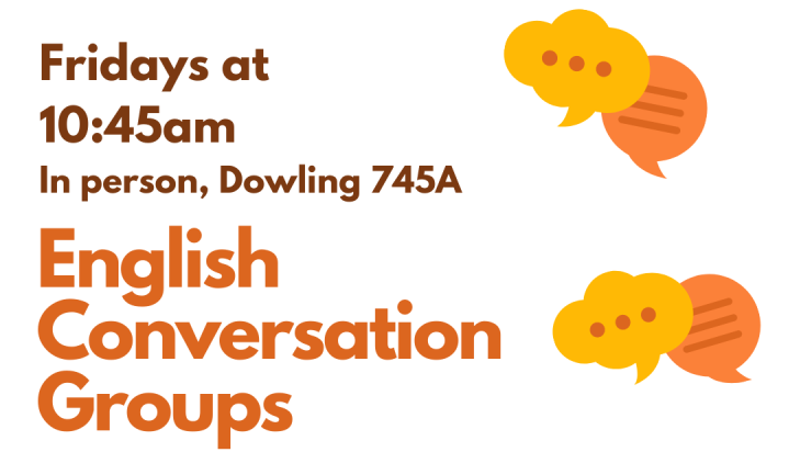 StAAR English Conversation Groups Flyer
