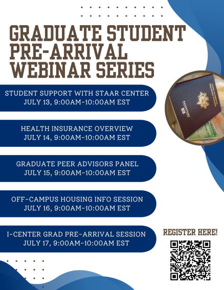 Registration Pre-arrival webinar 2026